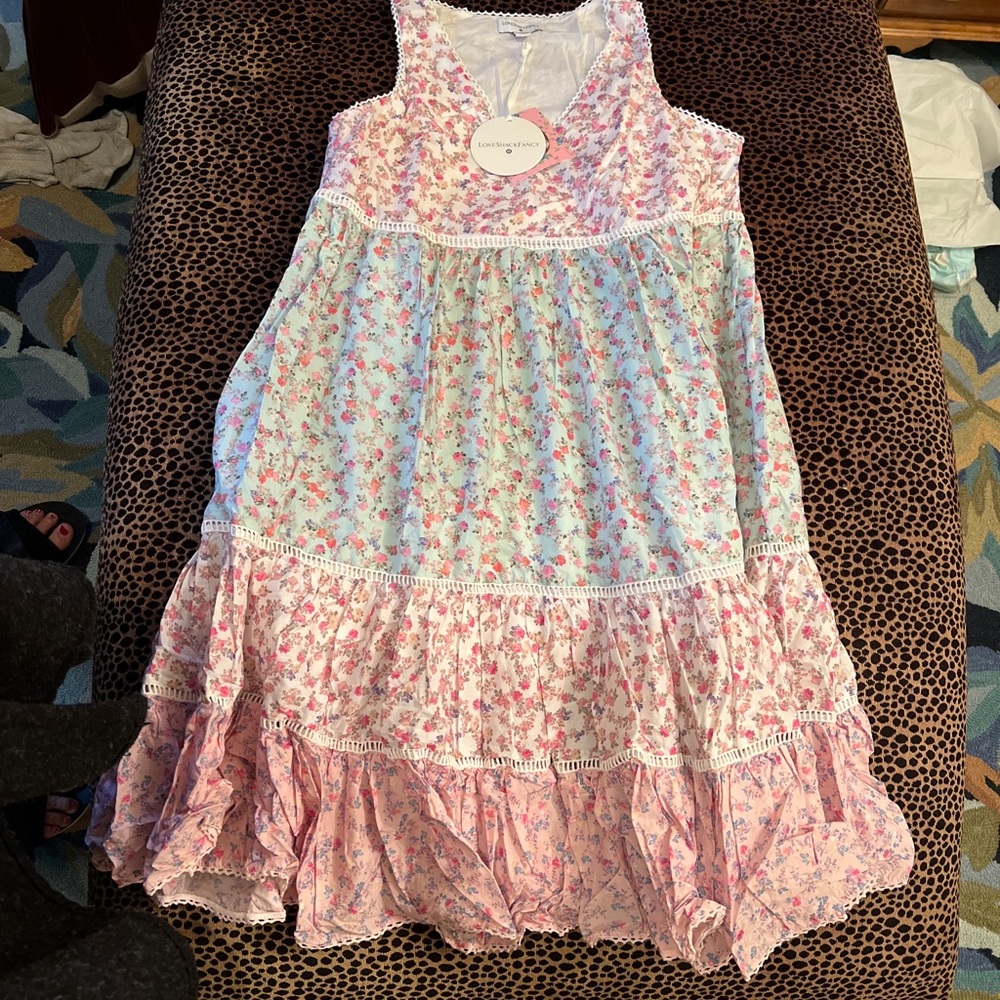 FABULOUS LOVE SHACK FANCY X TARGET COLLAB MIDI DRESS SZ M